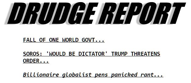 The Drudge Report Headlines | revelationrevealed.online