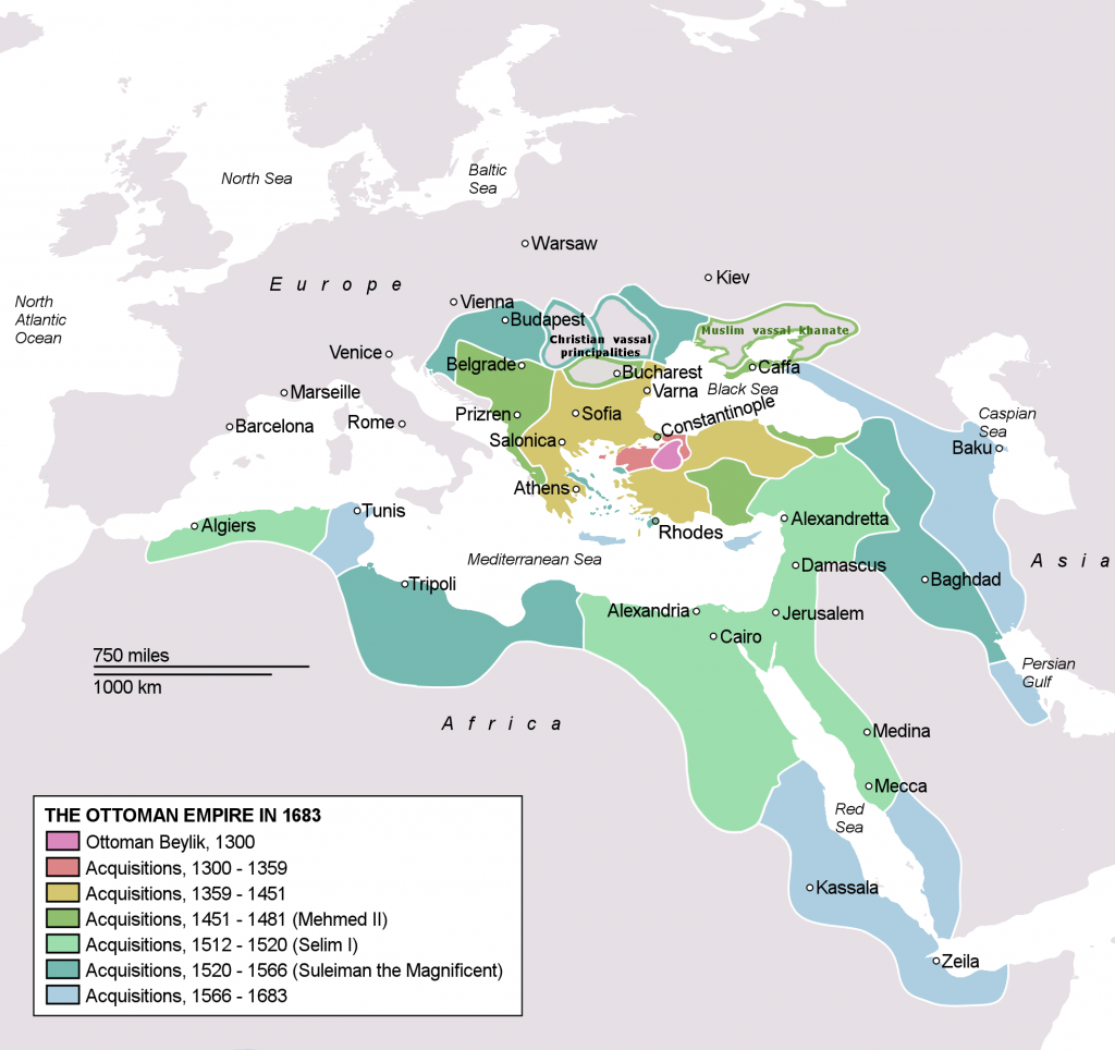Ottoman Empire in 1683 | revelationrevealed.online