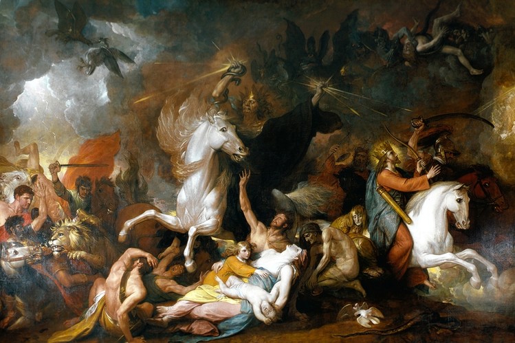 "Death on a Pale Horse" | Benjamin West, 1817 | Pennsylvania Academy of Fine Arts
